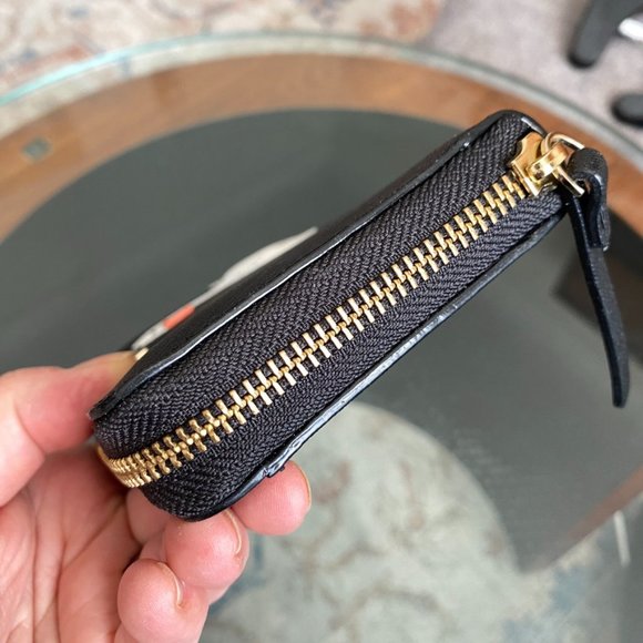 NWT Kate Spade Swan Black Wallet | Zip Around Purse Wristlet - Picture 11 of 12